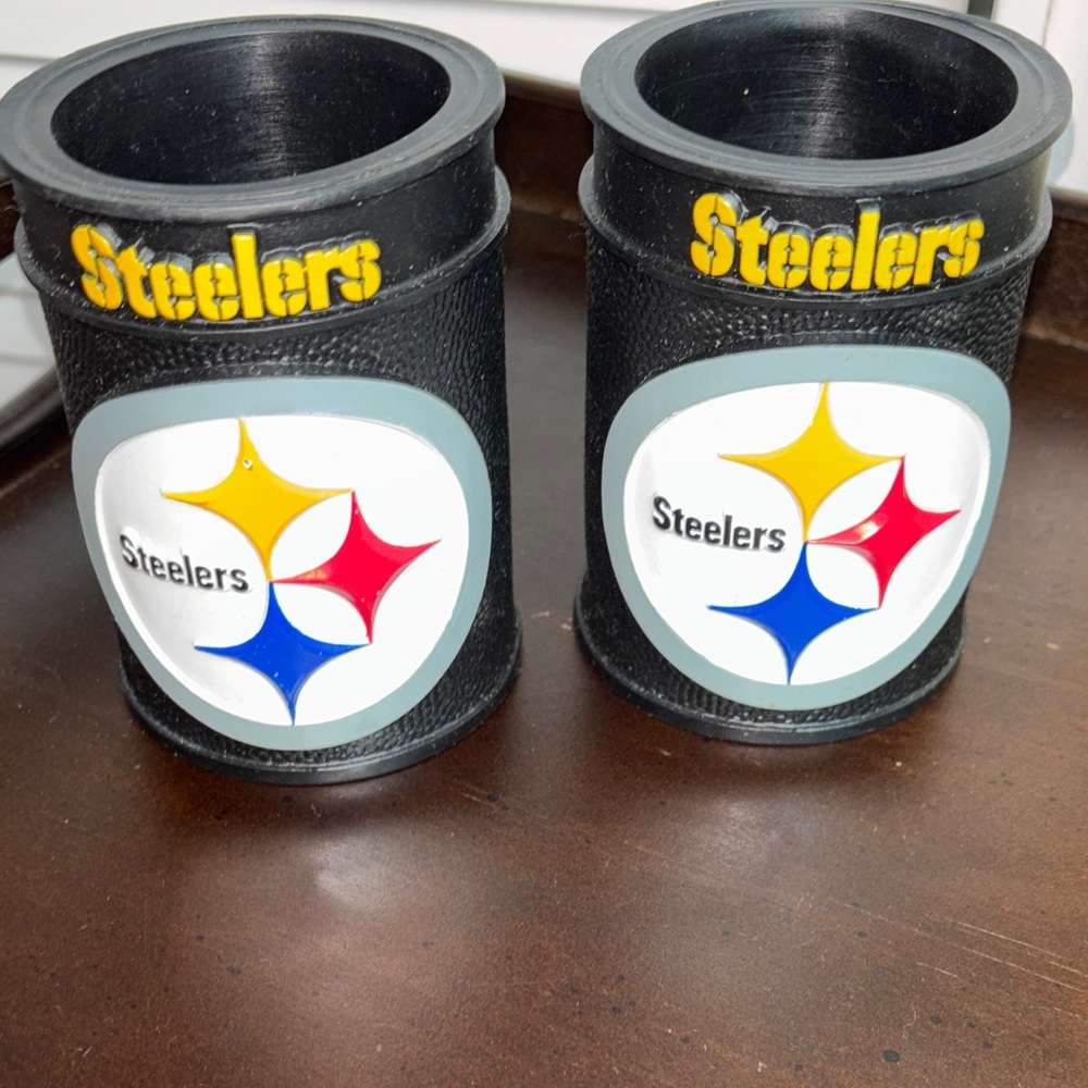 Pittsburgh Steelers Black Drink Holders